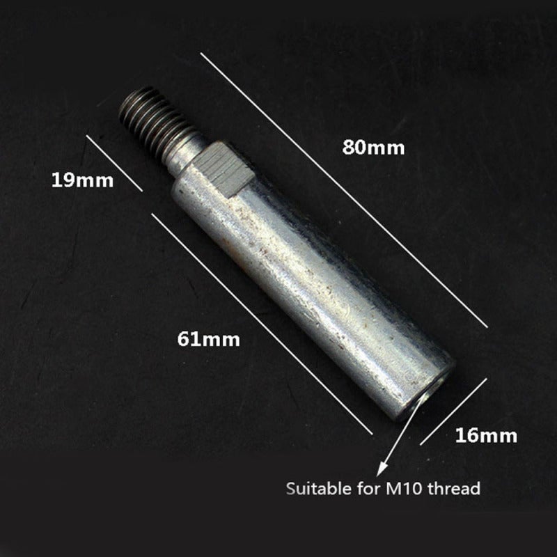 Angle Grinder Arbor Connector Adapter: Metal Construction, Wear-resistant, Easy To Install Lengthen Connecting Rod - Reduce Vibration, Enhance Efficiency Accessory for Deep Processing And Polishing Ta - Image 3