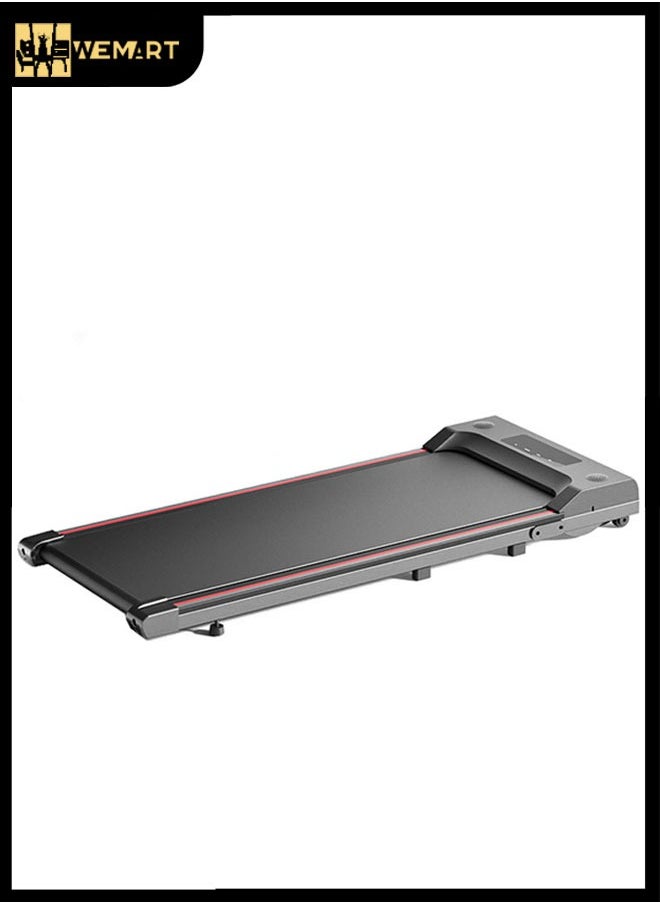 FITNESS World Treadmill, 2 in 1 Foldable Walking Pad 1-6 km/h Speed, 120 kg User Weight, LED Display for Home or Office