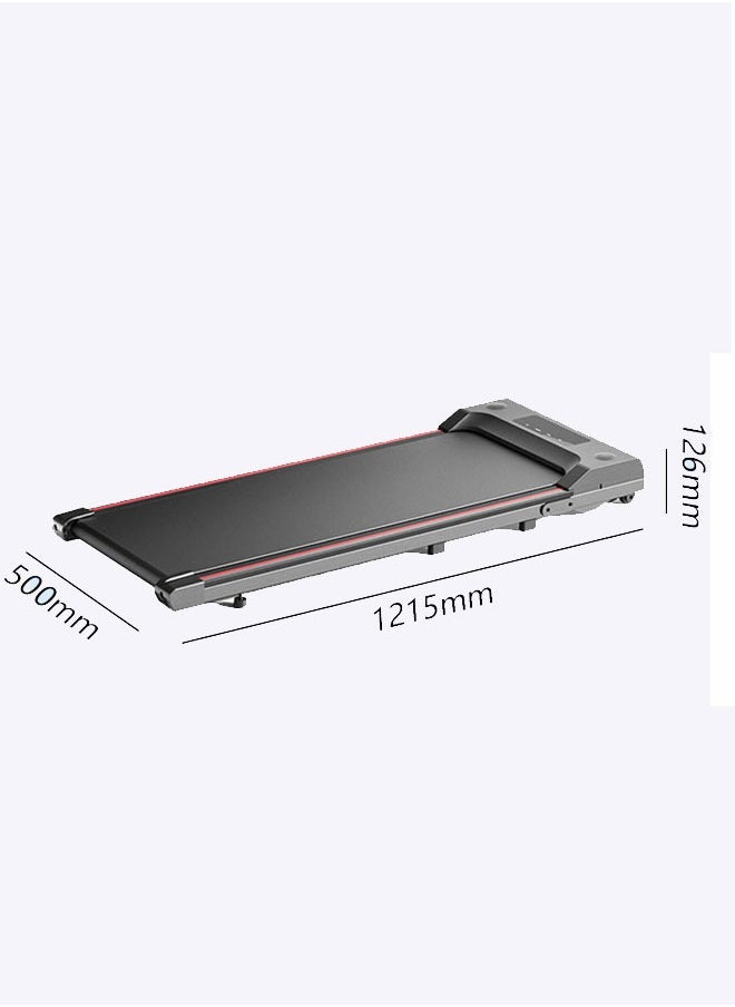 FITNESS World Treadmill, 2 in 1 Foldable Walking Pad 1-6 km/h Speed, 120 kg User Weight, LED Display for Home or Office