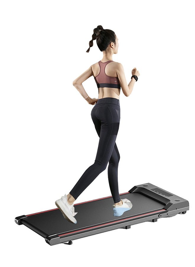 FITNESS World Treadmill, 2 in 1 Foldable Walking Pad 1-6 km/h Speed, 120 kg User Weight, LED Display for Home or Office