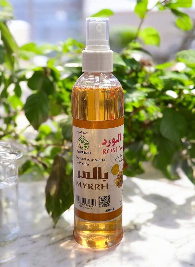 OGAILI Organic Rose Water with Myrrh Facial Toner - 100ml - Skin Brightening Face Toner, Gently Removes Impurities - Best for Skin Care - Image 2