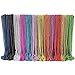 Becfupo 300 Pack 315 Inch 7mm Mardi Gras Beaded Necklaces 12 Colors Mardi Gras Necklaces For Mardi Gras Festival Decoration Parade Costume Party - Image 3