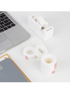 KASTWAVE Matte finish Tape, Multi-Purpose Clear Tape, Engineered for Repairing, Tape Refills, 1.8 cm x 32 m, 6 Pack, Translucent  - Image 3