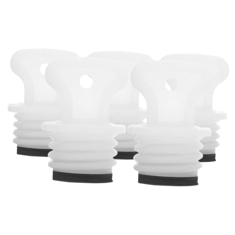 5pcs 21mm Leakproof Rubber Hot Water Bottle Replacement Caps Sealing Plugs - Image 2