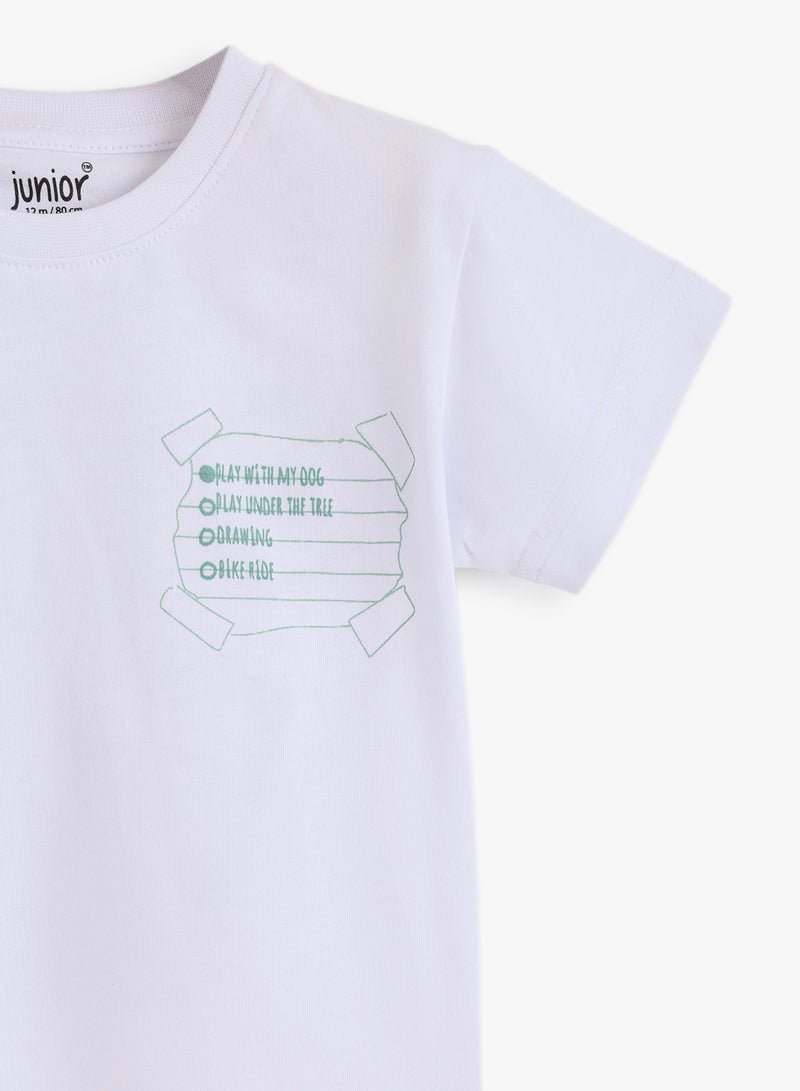 Junior Baby Boys Over Size T-Shirt - Image 2