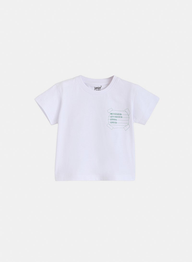 Junior Baby Boys Over Size T-Shirt - Image 1