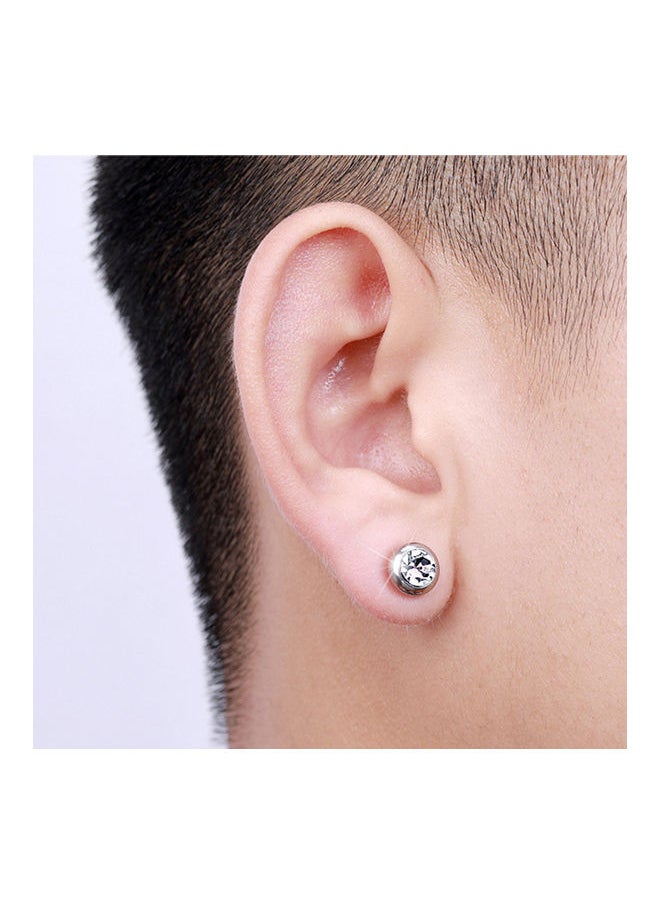 Generic Rhinestone Studded Earrings  - Image 2