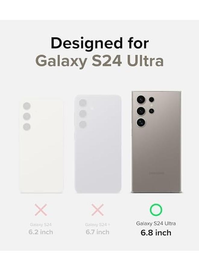 erorex Designed For Samsung Galaxy S24 Ultra Case 5G Compatible With Mag Safe Precise Cutouts For Camera Lenses Transparent Scratch Resistant Shockproof Bumper Phone Cover Magnetic Clear  - Image 2