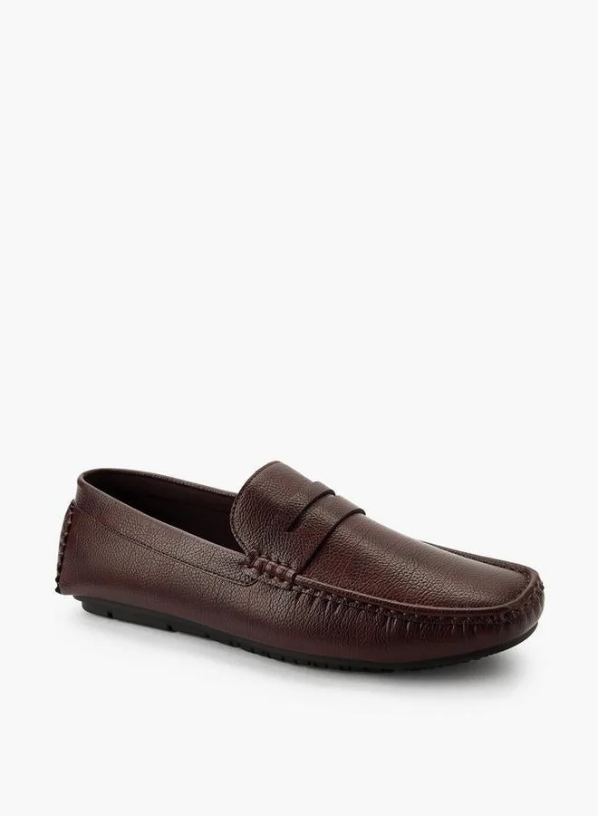 LBL by Shoexpress Men Textured Loafers