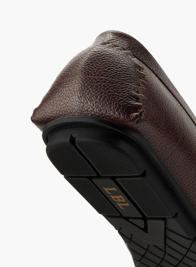 LBL by Shoexpress BROWN Men Textured Loafers for Men | Best Price UAE
