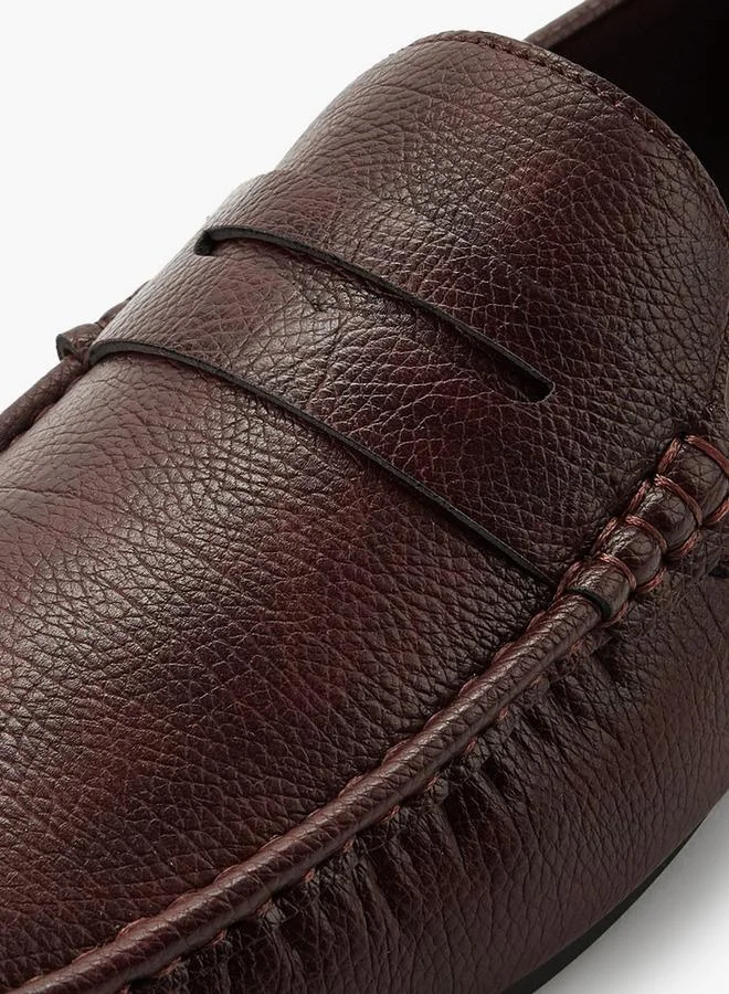 LBL by Shoexpress BROWN Men Textured Loafers for Men | Best Price UAE