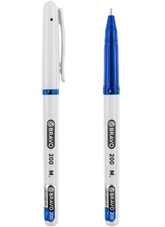 Bravo Bravo 200 Ball Pen -10 Pen - Blue 1.0 mm  - Image 1