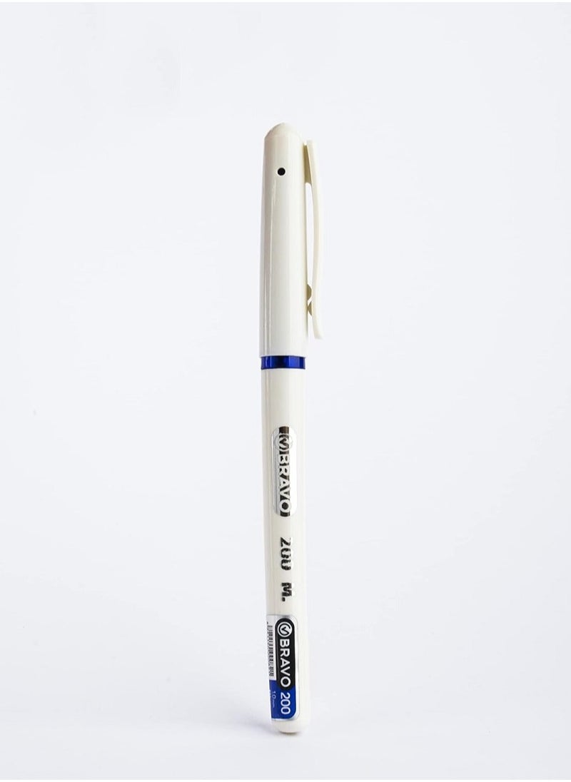 Bravo Bravo 200 Ball Pen -10 Pen - Blue 1.0 mm  - Image 2