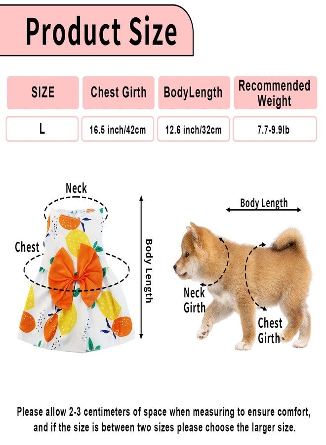 Sdfvsdg 5 Pcs Dog Dresses Floral Puppy Cat Pet Dresses Dog Bowknot Dresses for Large Dogs Girls Puppy Summer Floral Skirts Outfits Cute Princess Pet Dress for Female Yorkie Cats Dogs Pets - Image 3