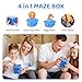 Boxveria Money Maze Puzzle Boxes Blue Money Gift Boxes for Cash Pop Up Money Puzzle Box for Cash Gift Kids Adults - Image 4