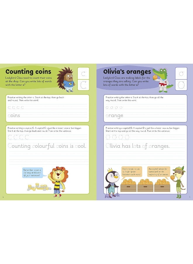 Handwriting Practice: A Learn with Ladybird Activi: Ideal for home learning (KS1) - Image 2