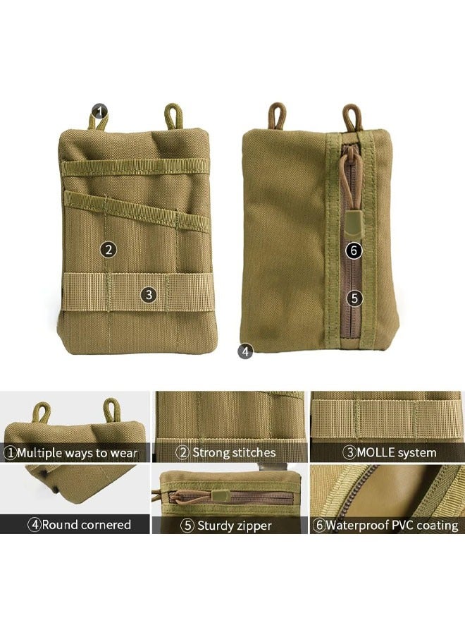 YelaJoy Pocket Organizer, Tool Pocket Organizer for Men, Pocket Organizer Storage EDC Gears, Best Gift to Keep Organized, Hold Your Flashlight, Pocket Knife, Tactical Pen, Notebook(Includes shoulder straps） - Image 3