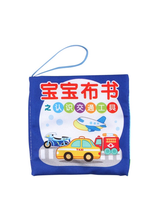 Direct New Baby Chinese And English Cloth Book Palm Book Early Education Educational Toys With Ringing Paper Cloth Book - Image 1