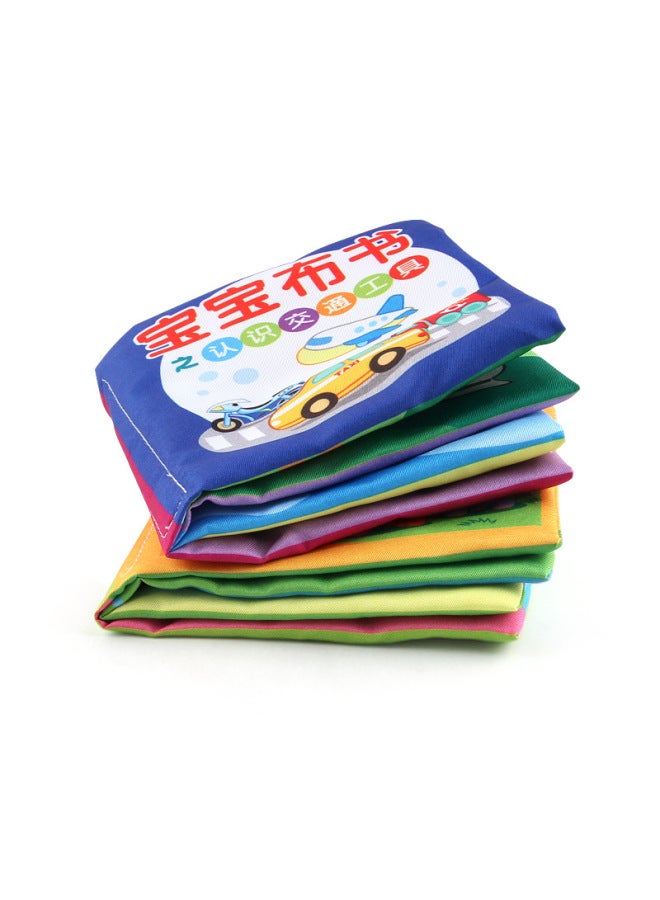 Direct New Baby Chinese And English Cloth Book Palm Book Early Education Educational Toys With Ringing Paper Cloth Book - Image 3