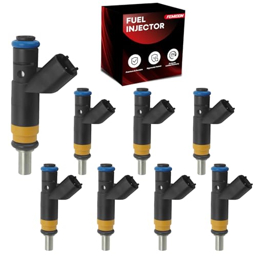 Femibon Fuel Injectors 05037479AA Compatible with hemi 5.7 Fuel Injectors,Compatible with Dodge 5.7L Charger Ram-Pickup Durango 2008-2015,Compatible with Jeep Grand Cherokee(Set of 8) - Image 1