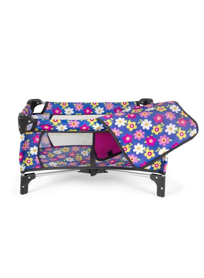 fash n kolor ® Baby Doll Crib Set With Pack N Play Bassinet Blanket & Carry Bag For Baby Doll Fits Up To 20 Inches Doll ; Baby Girl Stuff Excellent Pretend Play Gift  - Image 3