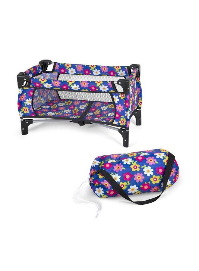 fash n kolor ® Baby Doll Crib Set With Pack N Play Bassinet Blanket & Carry Bag For Baby Doll Fits Up To 20 Inches Doll ; Baby Girl Stuff Excellent Pretend Play Gift  - Image 2