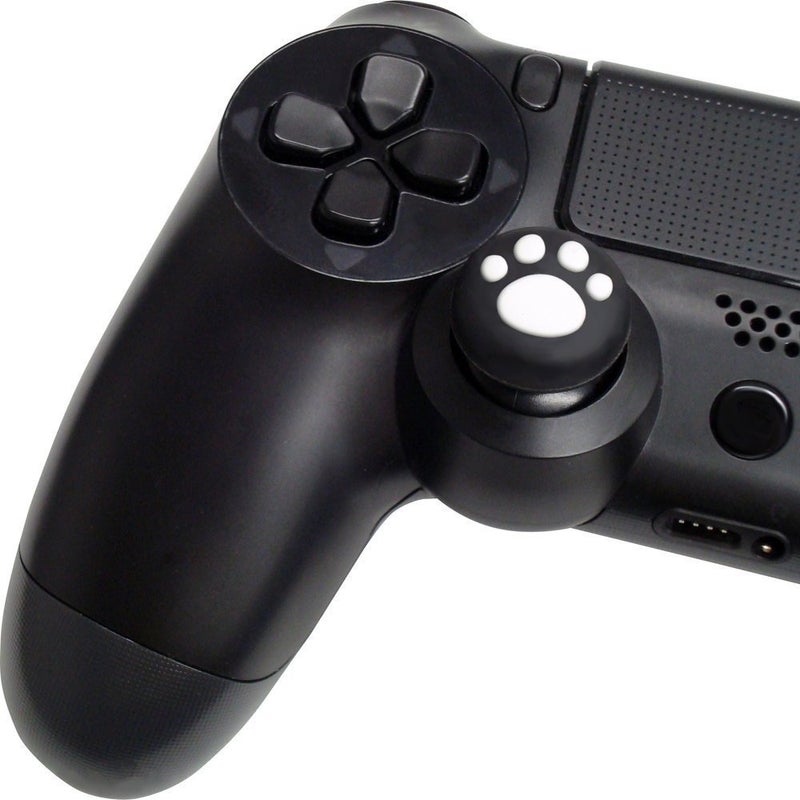 yueton 5 Pairs Replacement Cat Pad Style Silicone Analog Controller Joystick Thumb Stick Grip Cap Cover for Sony Playstation 4 Controller - Image 5