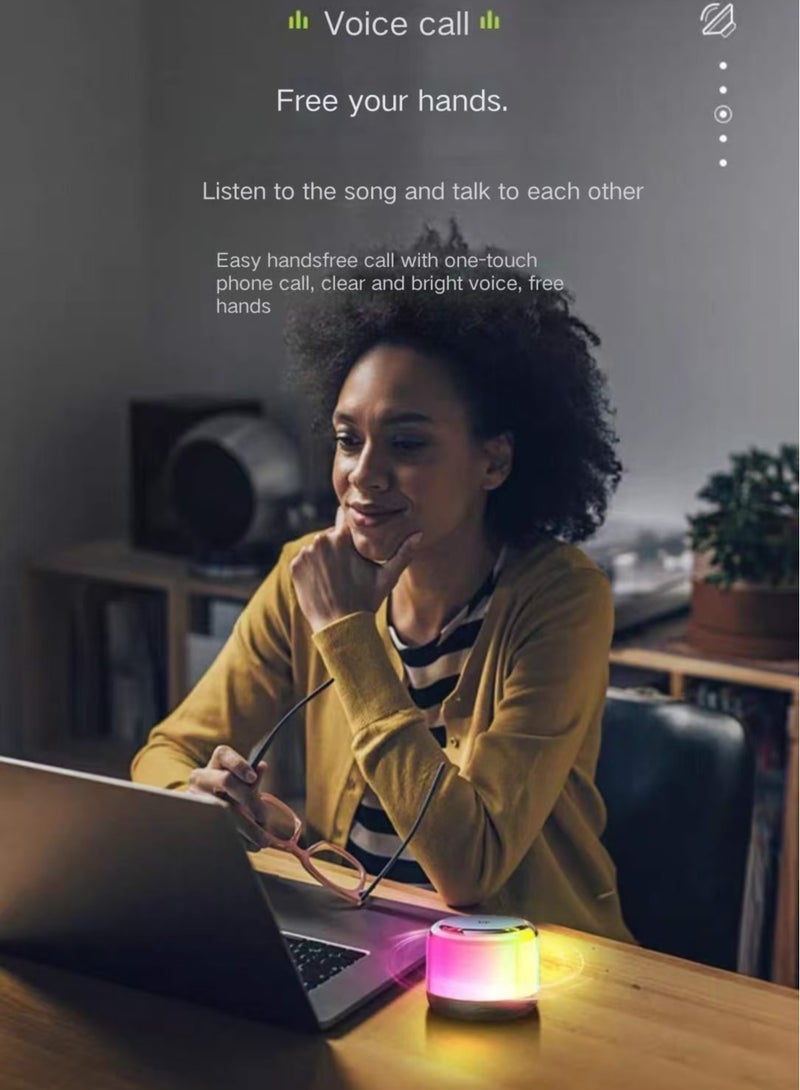 Bluetooth speaker, desktop computer audio outdoor portable - Image 2