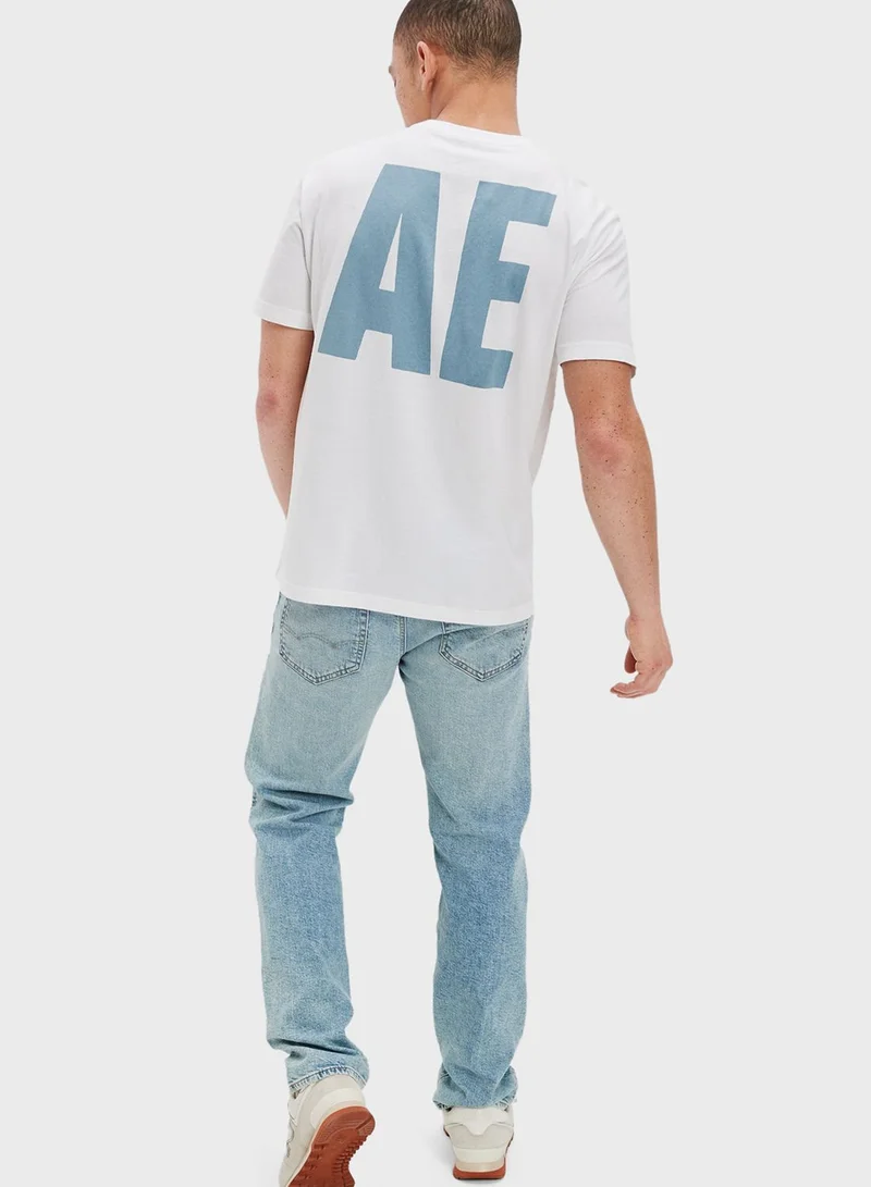 American Eagle Graphic Crew Neck T-Shirt