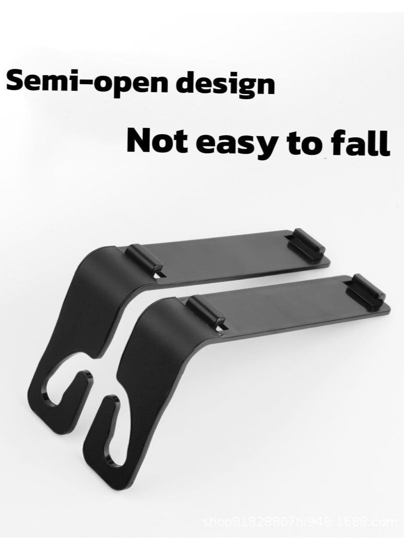 Multi-Function Car Seat Back Organizer - with Tissue Dispenser, Drink Holder, Phone Stand & Hooks, Perfect for Car Storage Solutions - Image 5