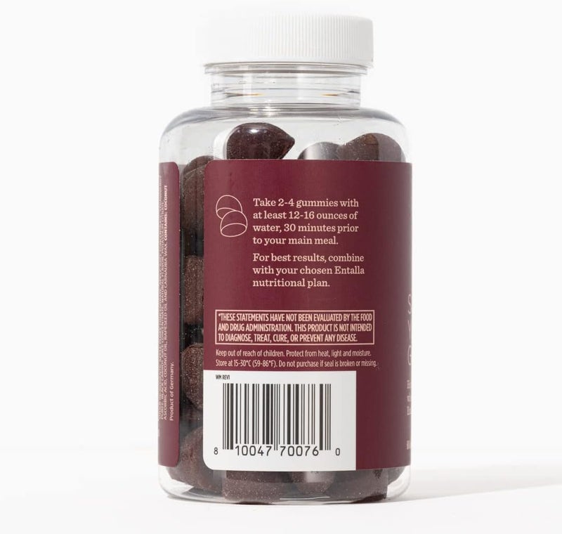 Santo Remedio Entalla Skinny Yummy Gummy Nutritional Supplement Gummy Fiber for Digestive Gut Support 60 Fiber  Prebiotic Gummies Strawberry Flavor 30 Servings - Image 3