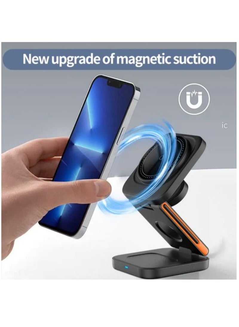 Wireless charger 3in1 foldable magnetic  - Image 5