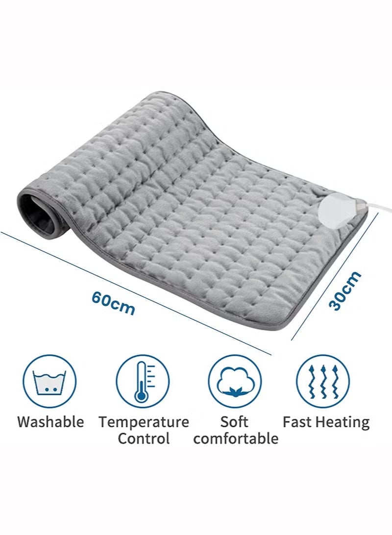 FCB Heating Pad Electric Heat Pad For Back Pain And Cramps Relief Machine Washable - Image 4