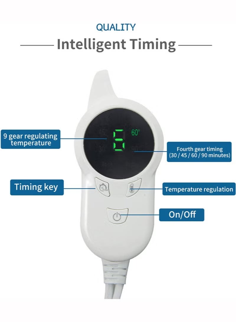 FCB Heating Pad Electric Heat Pad For Back Pain And Cramps Relief Machine Washable - Image 5