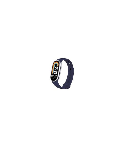 Band Compatible with  Mi band 9 /  Mi band 8 Replacement Band, Silicone Skin-Friendly Wrist Strap Adjustable Sports Wristbands for Women Men