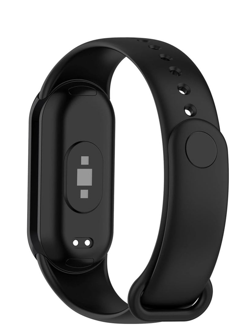 Generic - Band Compatible with  Mi band 9 /  Mi band 8 Replacement Band, Silicone Skin-Friendly Wrist Strap Adjustable Sports Wristbands for Women Men - Image 1
