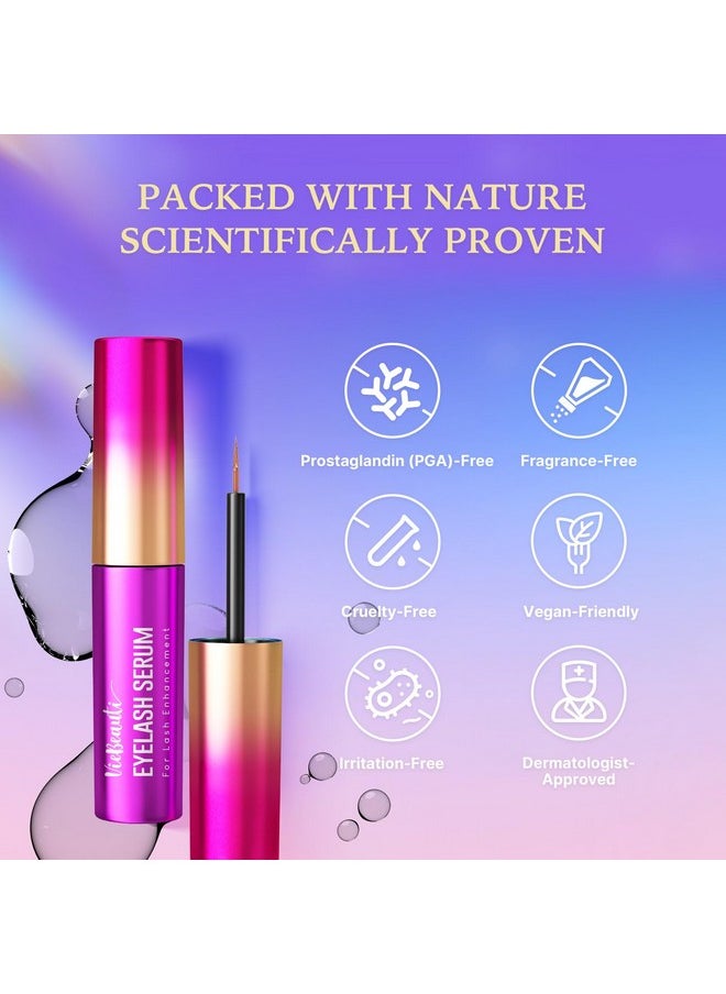 VieBeauti - VieBeauti Premium Eyelash Growth Serum: Enhances the Appearance of Longer, Thicker, Healthier Lashes, Irritation-Free Formula, Starter Supply (2ML) - Image 1