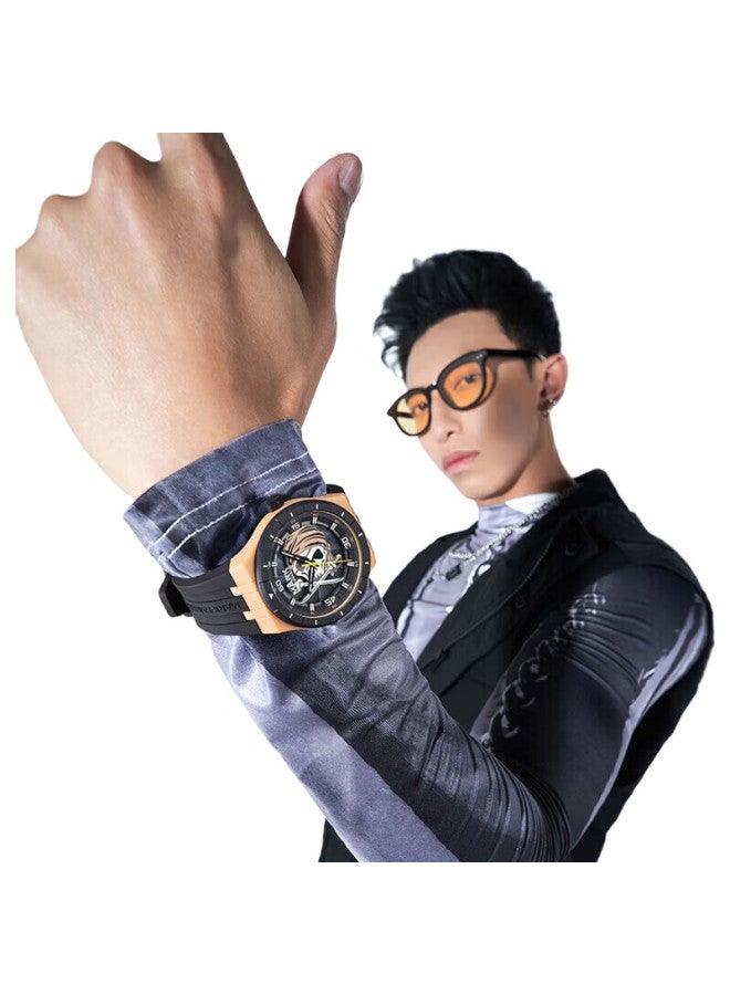 FAIRWHALE Captain Series Men'S Mechanical Watch, Chinese Brand, Student Waterproof Sports Wristwatch Fw-5040 - Image 2