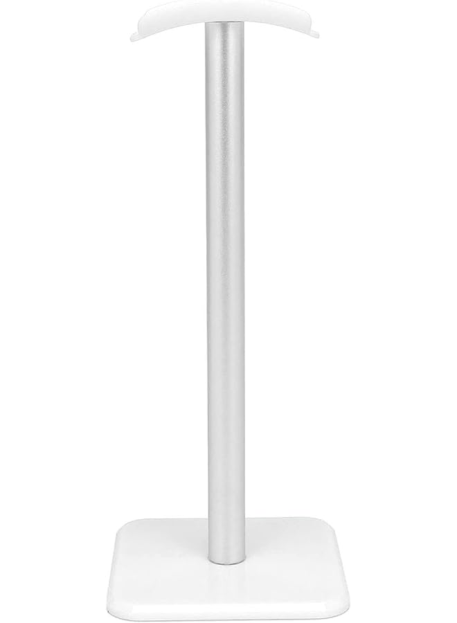 إيروريكس حامل سماعة رأس مع زوايا مستديرة وقاعدة عريضة منحنية من مادة TPU غير قابلة للانزلاق ومناسبة للأعمال التجارية باللون الأبيض - Image 4