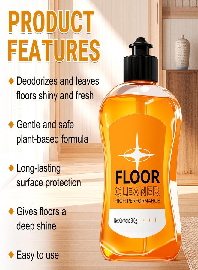 LINARTS Floor Cleaner Liquid for Mopping, Household Hardwood Floor Cleaner, Floor Solution for Mopping Wood Tile Laminate, Marble, Natural Stones, Porcelain Shower Bathroom, Liquid-17.6 Fl Oz1 Bottle - Image 3