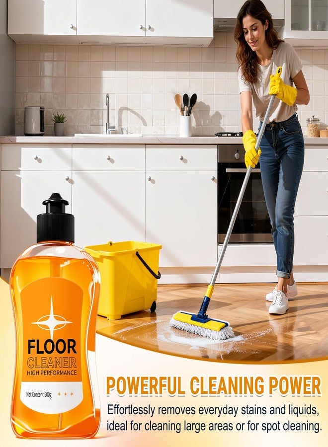 LINARTS Floor Cleaner Liquid for Mopping, Household Hardwood Floor Cleaner, Floor Solution for Mopping Wood Tile Laminate, Marble, Natural Stones, Porcelain Shower Bathroom, Liquid-17.6 Fl Oz1 Bottle - Image 4