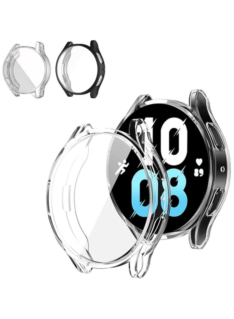 general [2Pack] Compatible with Samsung Galaxy Watch 5 Screen Protector 40mm Soft TPU Bumper Full Coverage Shockproof Protective Case for Galaxy Watch 5 (40MM) - Image 1