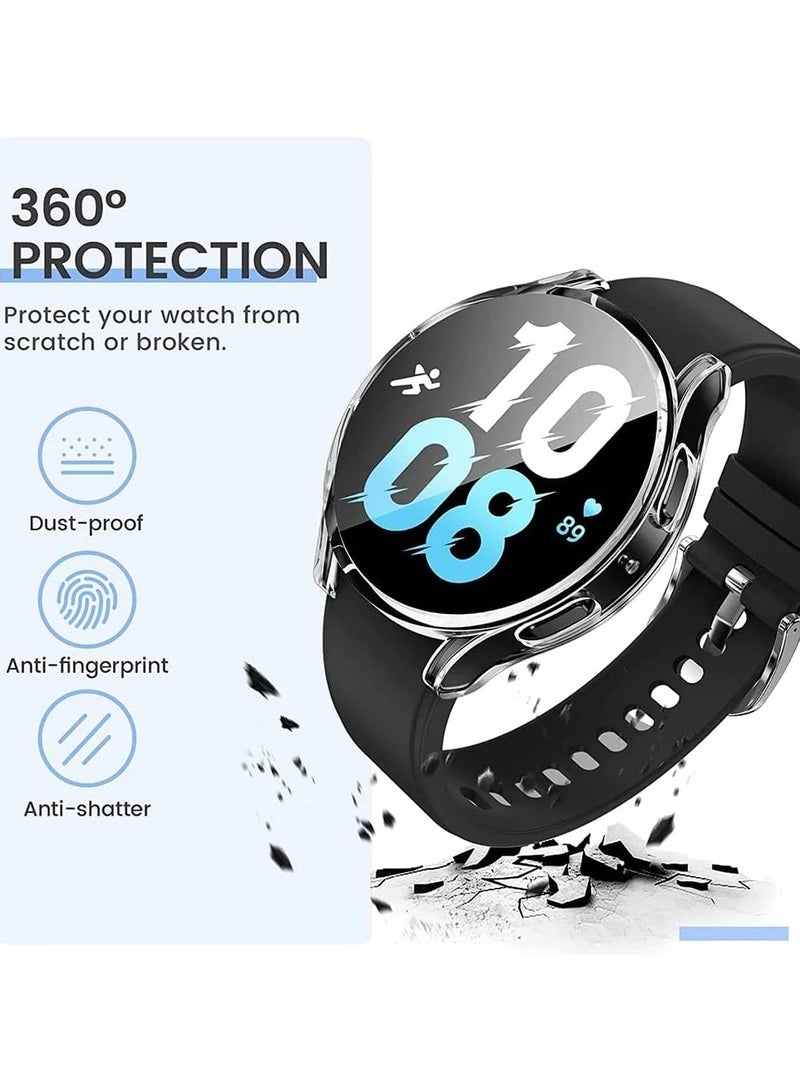 general [2Pack] Compatible with Samsung Galaxy Watch 5 Screen Protector 40mm Soft TPU Bumper Full Coverage Shockproof Protective Case for Galaxy Watch 5 (40MM) - Image 3
