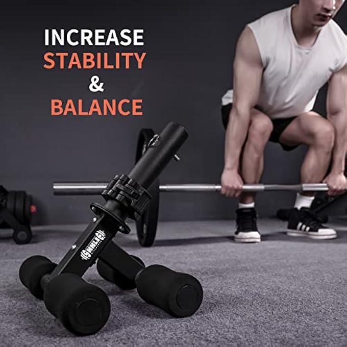 rayihni آلة تدريب عضلات الساق، آلة رفع كعب الساق، لتقوية الكاحل/الساق، تمرين الساق، تناسب أوزان 1'/2' - Image 2