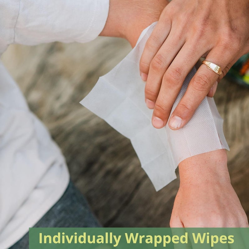 Natrapel Tick & Insect Repellent Wipes - Bug Spray with 20% Picaridin - Family Protection Against Mosquitoes, Ticks & More - Up to 12 Hours of Protection - 12 Wipes (3 Pack) - Image 4