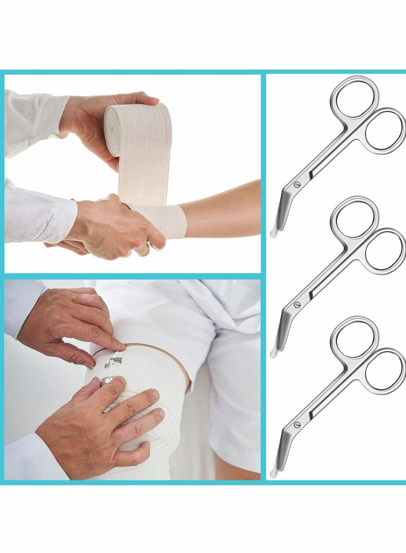 Loquat 2 Pieces Scissors Bandage Stainless Steel Curved - Image 5