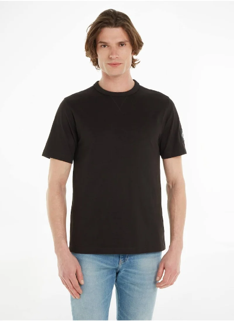 Calvin Klein Jeans Calvin Klein Jeans Men's T-Shirt - Regular Fit - Casual Tops - Cotton , Black