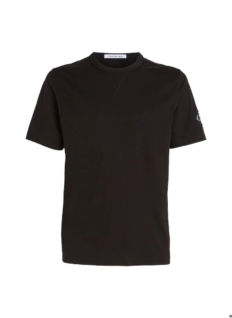 Calvin Klein Jeans Calvin Klein Jeans Men's T-Shirt - Regular Fit - Casual Tops - Cotton , Black