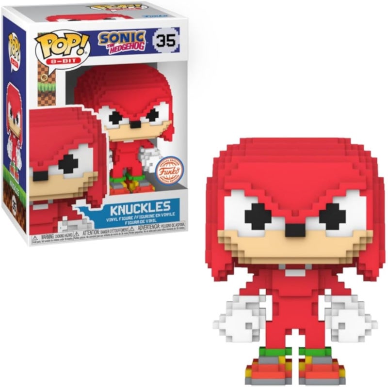 Funko Pop Games: Exclusive 8-Bit Sonic Knuckles Vinyl Figure