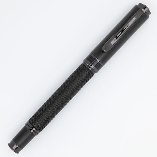Monteverde Innova Formula M Fountain Pen, Black - Extra Fine Nib, Luxury Pen with Durable PVD Coating, Refillable, JoWo Stainless Steel Nib, Premium Gift Box - Image 2